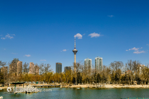 天津水上公園風光